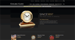 Desktop Screenshot of chelseaclock.com